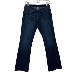 Lucky Brand Blue Jeans Size 29 Midrise Flare Dark Wash Denim